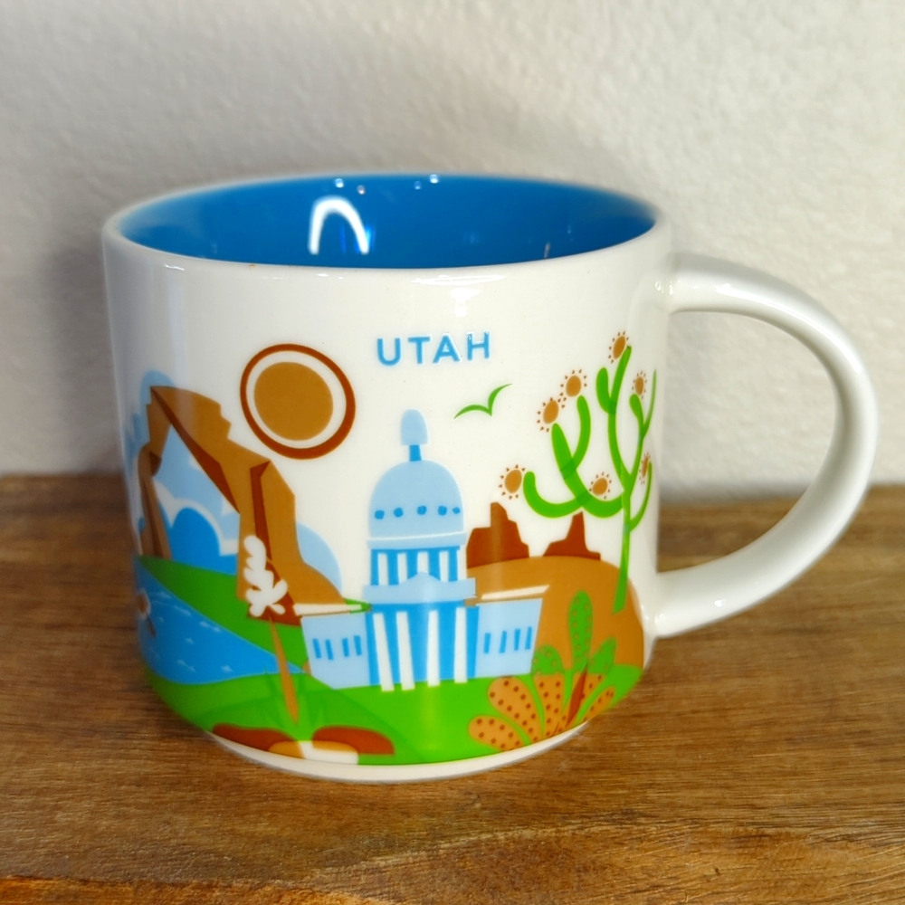 Utah Starbucks Mug You Are Here Collection
